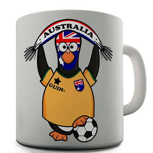 Australia Soccer Guin World Cup Novelty Mug