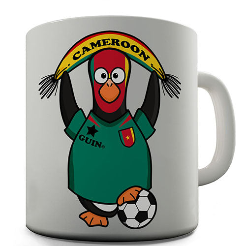 Cameroon Soccer Guin World Cup Novelty Mug