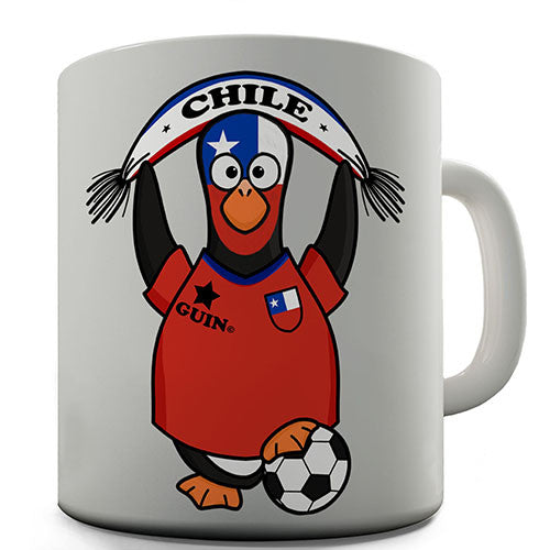 Chile Soccer Guin World Cup Novelty Mug