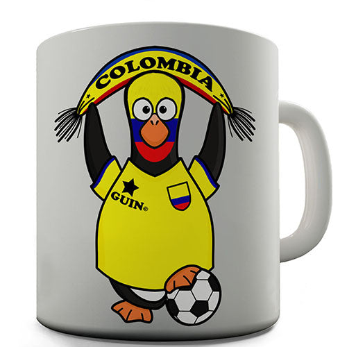 Columbia Soccer Guin World Cup Novelty Mug