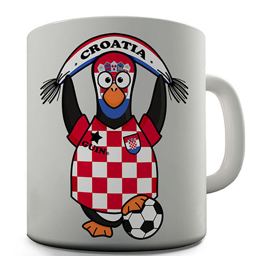 Croatia Soccer Guin World Cup Novelty Mug