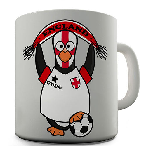 England Soccer Guin World Cup Novelty Mug