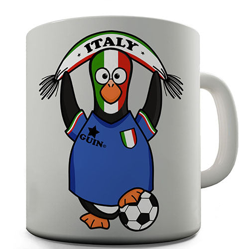 Italy Soccer Guin World Cup Novelty Mug