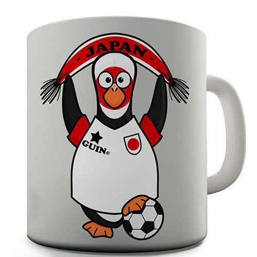 Japan Soccer Guin World Cup Novelty Mug