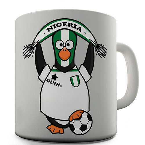 Nigeria Soccer Guin World Cup Novelty Mug