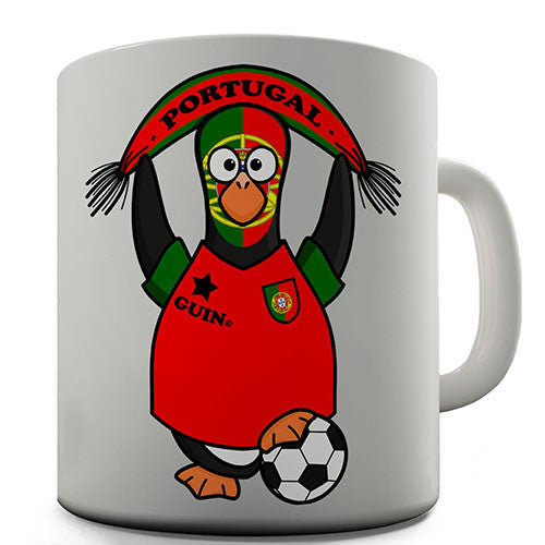 Portugal Soccer Guin World Cup Novelty Mug