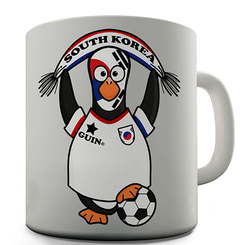 South Korea Soccer Guin World Cup Novelty Mug