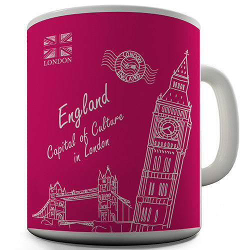 England Capital Of Culture Novelty Mug