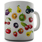 Smiling Fruits Novelty Mug