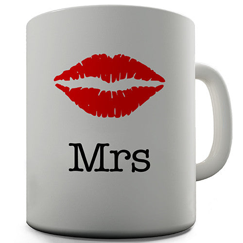 Mrs Kiss Novelty Mug