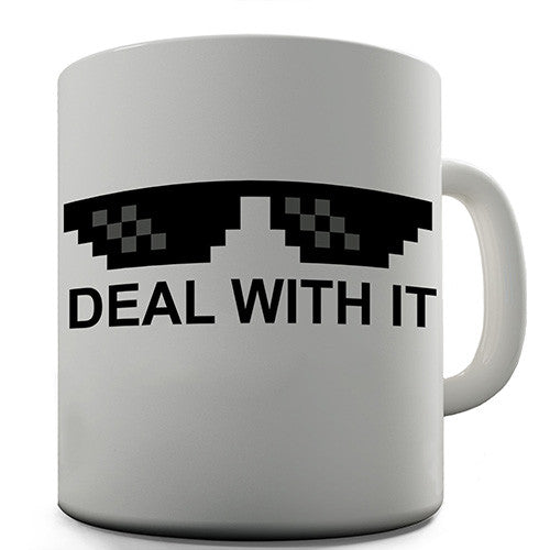 Deal With It Novelty Mug