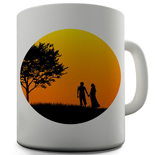 Romantic Sunset Novelty Mug