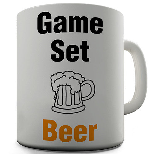 Game Set Beer Novelty Mug