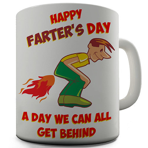 Fathers Day A Day We Can Get Behind Novelty Mug