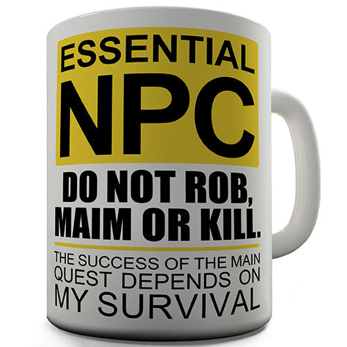 Essential NPC Novelty Mug