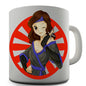 Ninja Girl Novelty Mug