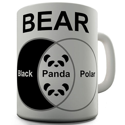 Bears Venn Diagram Novelty Mug