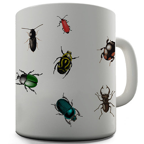 Species Of Beetles Novelty Mug
