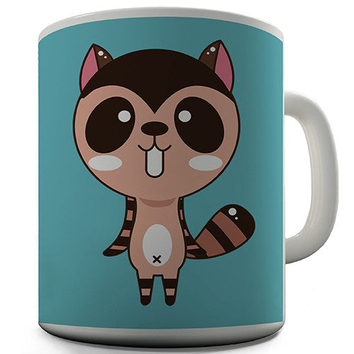 Cute Raccoon Novelty Mug