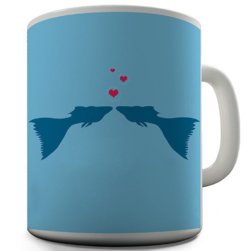 Fishes In Love Novelty Mug