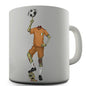 Ivory Coast Zombie Footballer Novelty Mug