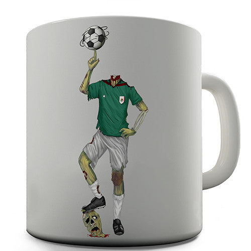 Mexico Zombie Footballer Novelty Mug