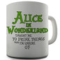 Alice In Wonderland Novelty Mug