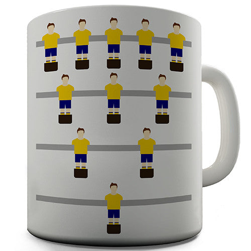 Foosball Players Novelty Mug