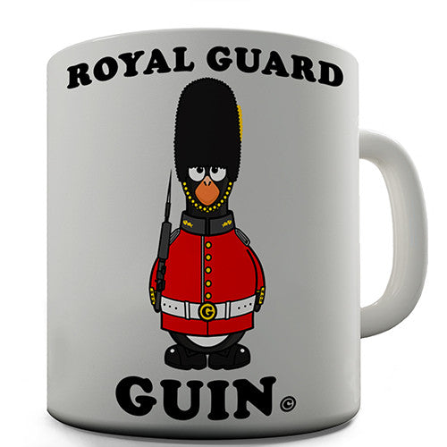 Royal Guard Guin The Penguin Novelty Mug