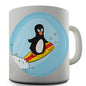 Surf Guin The Penguin Novelty Mug