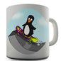 Skateboard Guin The Penguin Novelty Mug