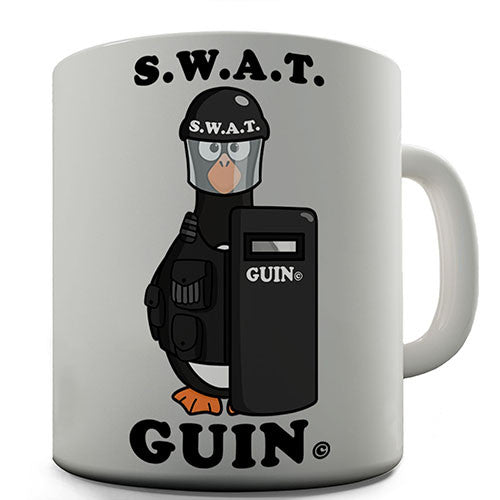 SWAT Guin The Penguin Novelty Mug