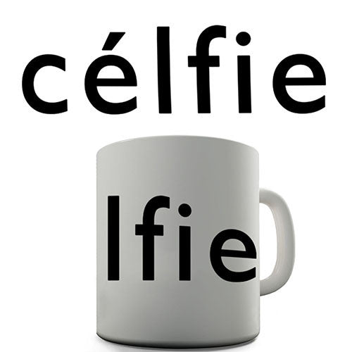 Celfie Novelty Mug