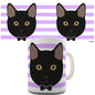 Black Cat Novelty Mug