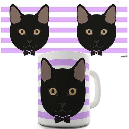 Black Cat Novelty Mug