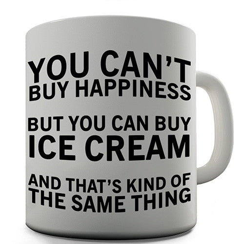 Ice Cream And Happiness Novelty Mug