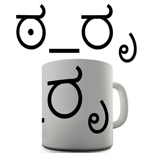 Emoji Wink Novelty Mug