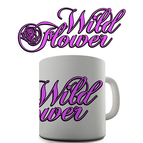 Wild Flower Novelty Mug