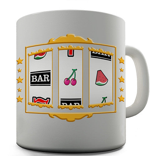 Jackpot Slot Machine Novelty Mug