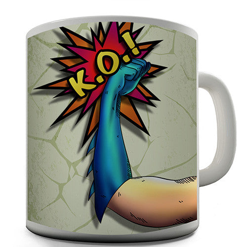 Hero K.O Knock Out Punch Novelty Mug