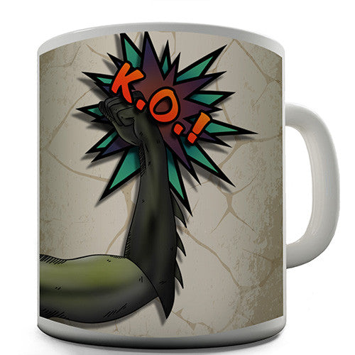 K.O Knock Out Novelty Mug