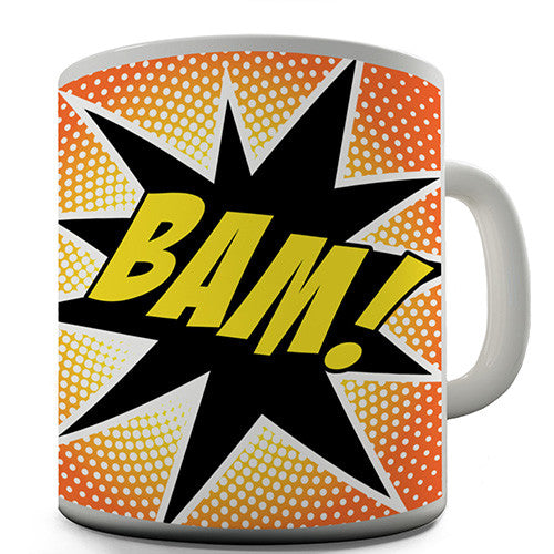Comic Book Bam Novelty Mug