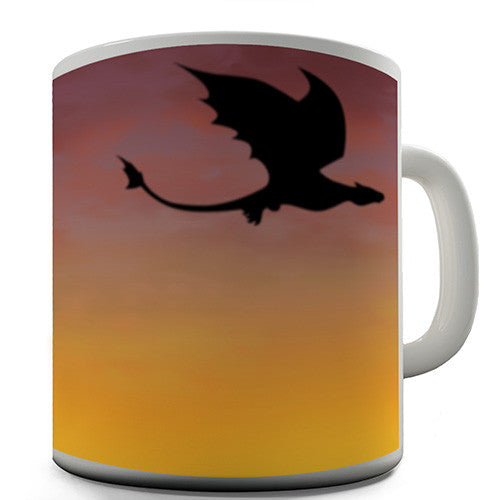 Sky Ruled By Dragons Novelty Mug