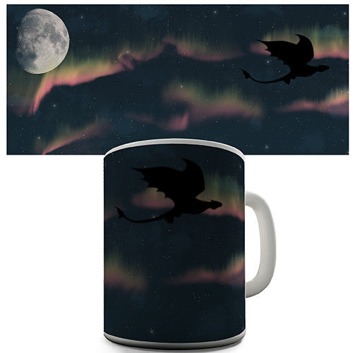 Dragon In The Night Sky Novelty Mug