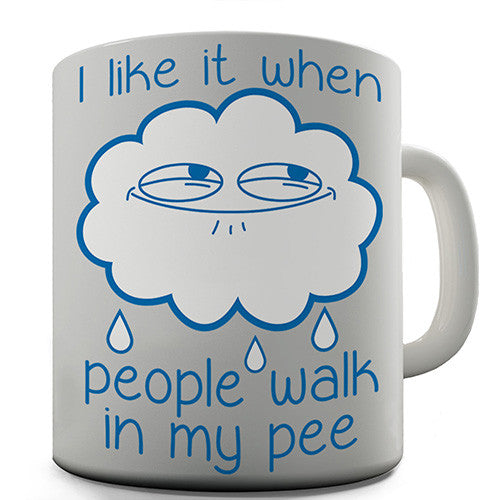 Cloud Pee Novelty Mug