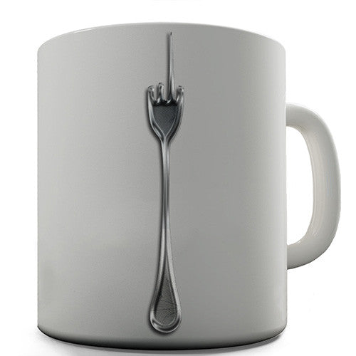 Rude Fork Funny  Mug