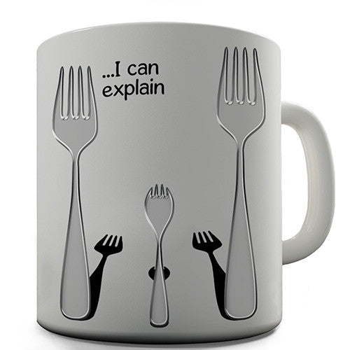 Fork Knife Spork Novelty Mug