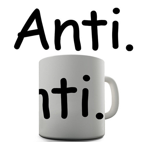 Anti Comic Sans Novelty Mug