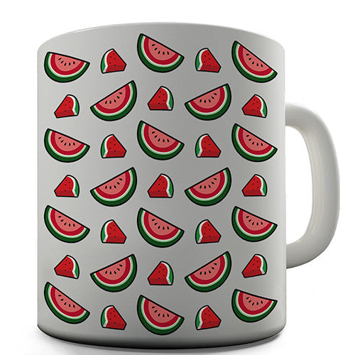 Watermelon Print Novelty Mug