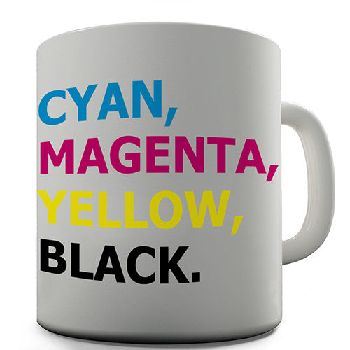 CMYK Novelty Mug